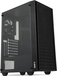 Компютърна кутия iBOX CETUS 903 със закалено стъкло и LED вентилатори