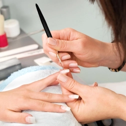 Комплект тънки четки за nail art – 5 бр.
