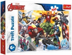 Пъзел 100 части Marvel Avengers – силата на Avengers