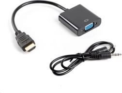 Адаптер HDMI към VGA с аудио изход