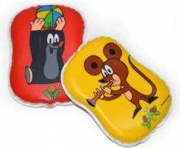 Свиркаща възглавничка КРОТКО за бебета, пластмасова, 12 × 10 см