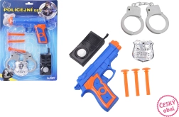 Полицейски комплект със стрели с вендузи за деца