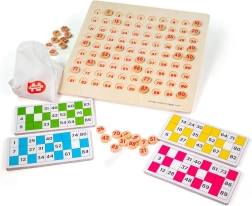 Традиционна дървена игра бинго за деца Bigjigs Toys
