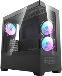 Компютърна кутия darkFlash DS900 Air черна със 7 ARGB вентилатора