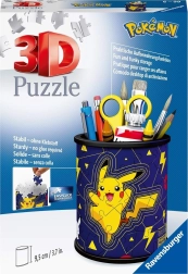 Ravensburger 3D пъзел Pokémon – поставка за моливи (54 части)