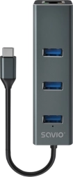 USB-C адаптер Hub Savio