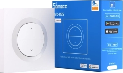 Интелигентен стенен превключвател за ролетни щори SONOFF MINI‑RBS‑E Matter