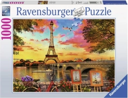 Пъзел На брега на Сена 1000 части RAVENSBURGER