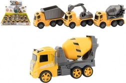 Пластмасова строителна количка с маховик 10 см – 3 вида