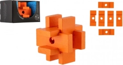 Дървен пъзел BrainTwister в кутийка 8 × 5 × 5 см