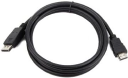 DisplayPort to HDMI Cable Black 5m