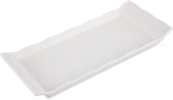 Rectangular serving tray 29.5 × 13 cm – white