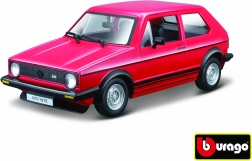 Bburago модел автомобил Volkswagen Golf MK1 GTI червен 1:24
