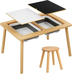 Kruzzel wooden sensory table with chair XL
