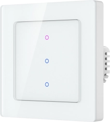 Touch smart Wi‑Fi light switch Avatto, 3-gang