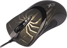 Геймърска лазерна мишка A4Tech XGame EVO X747 Brown Fire