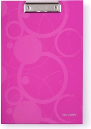 Writing pad with metal clip NEO COLORI pink