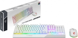 Гейминг комплект Vigor GK30 – бяла клавиатура и мишка