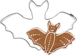 Неръждаема форма за изрязване прилеп 8 см