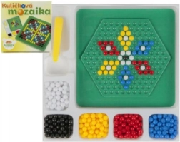 Мозайка с топчета и пинсета малка, 250 бр.