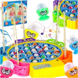 Семейна игра за ловене на рибки, 24 рибки, 1–5 играчи