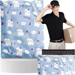 Фолио плик куриерски LUCKY DOG 310 × 420 mm, опаковка 50 бр