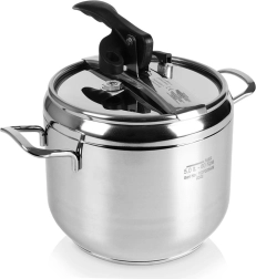 Неръждаем тенджера под налягане PROFI 5 l