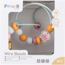 Viga PolarB Дървен Мъниста-лабиринт Монтецори