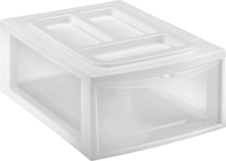 HEIDRUN plastic shelf with drawer 38 × 27 × 14 cm, assorted colors