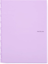 A4 folder with side pocket Pastelini purple