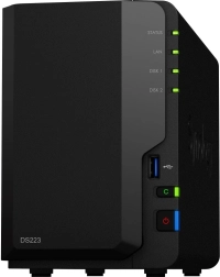 Synology DS223 NAS устройство