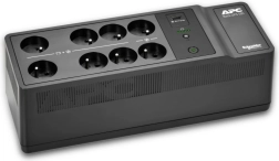 APC Back‑UPS 500 VA, 8 Type E outlets, USB