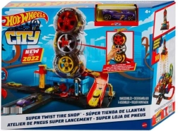 Hot Wheels Град Super Twist Автогума сервиз