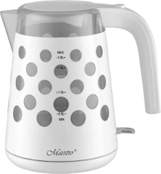 Електрическа кана Maestro KROPKI бяла
