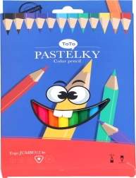 Пастели Jumbo ERGO 12 бр.