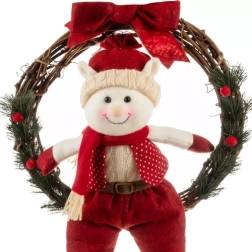 Christmas door wreath elf Ruhhy - 1 piece