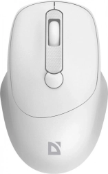 Wireless Mouse Defender Feam MM-296 Silent, 1600 DPI, white