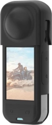 Silicone Protective Case with Lens Cap for INSTA360 X5 by Puluz (Black)