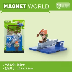 Construction Set Magnet World Fishman