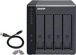 QNAP TR-004 – разширителен RAID бокс 4× 3,5" SATA с USB 3.0