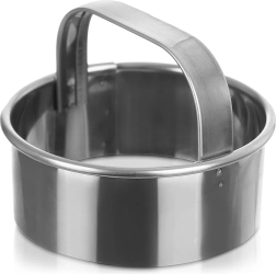 Неръждаема форма за рязане на бисквити, пирожки и понички 6 см