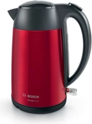 Електрическа кана 1,7 л червена BOSCH DesignLine
