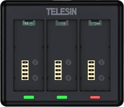 Telesin Charger for 3 GoPro HERO 13 Batteries