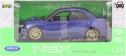 Метален модел Subaru Impreza WRX STI 1:24 с отварящи се части