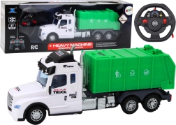 Зелено RC кола с дистанционно управление с ефекти