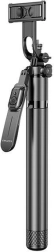 AWEI X56 multifunctional selfie stick with tripod and Bluetooth remote control