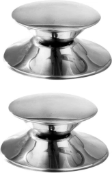 Steel Lid Knobs GRANDE, 2 pcs