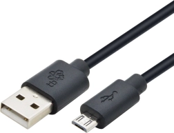 USB към Micro USB кабел 1,8 м черен