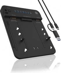 Стационарна клонираща докинг станция IB-2915MSCL-C31 за M.2 NVMe и SATA SSD/HDD