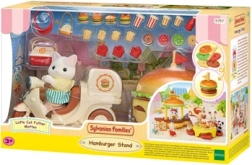 Sylvanian Families мобилен ресторант хамбургер с фигурка Latte Cat